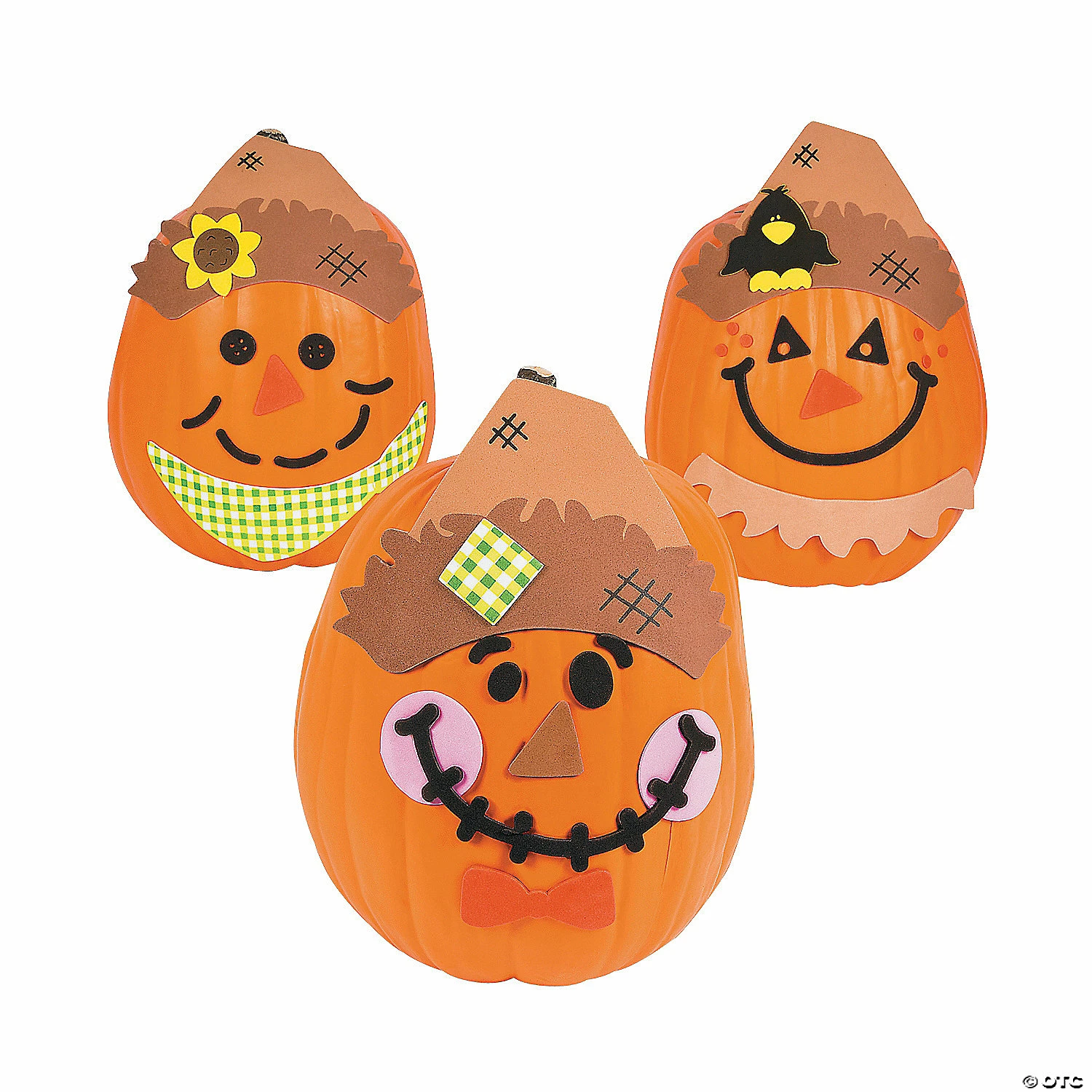 New โญ Scarecrow Pumpkin Decorating Craft Kit - Makes 12 ๐ 3 New โญ Scarecrow Pumpkin Decorating Craft Kit - Makes 12 ๐