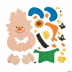 Coupon 💯 Scarecrow Wreath Craft Kit- Makes 12 🥰 -Boredom Busters Shop scarecrow wreath craft kit makes 1213747695 a01