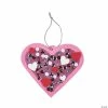 Coupon 😉 Sequin Valentine Ornament Craft Kit - Makes 12 ⭐ -Boredom Busters Shop sequin valentine ornament craft kit makes 1213933784