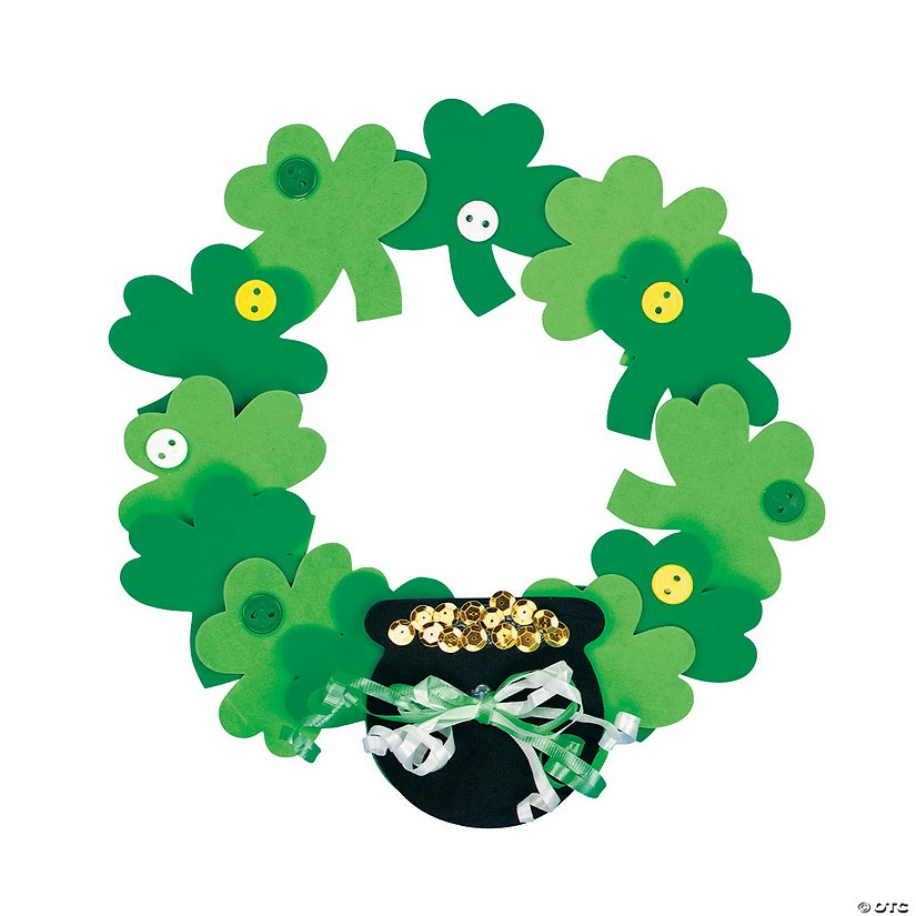 Flash Sale ๐ Shamrock Wreath Decorating Kit- Makes 12 โ๏ธ 3 Flash Sale ๐ Shamrock Wreath Decorating Kit- Makes 12 โ๏ธ
