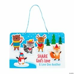 Promo 🔥 Share God’s Love Sign Craft Kit - Makes 12 😉