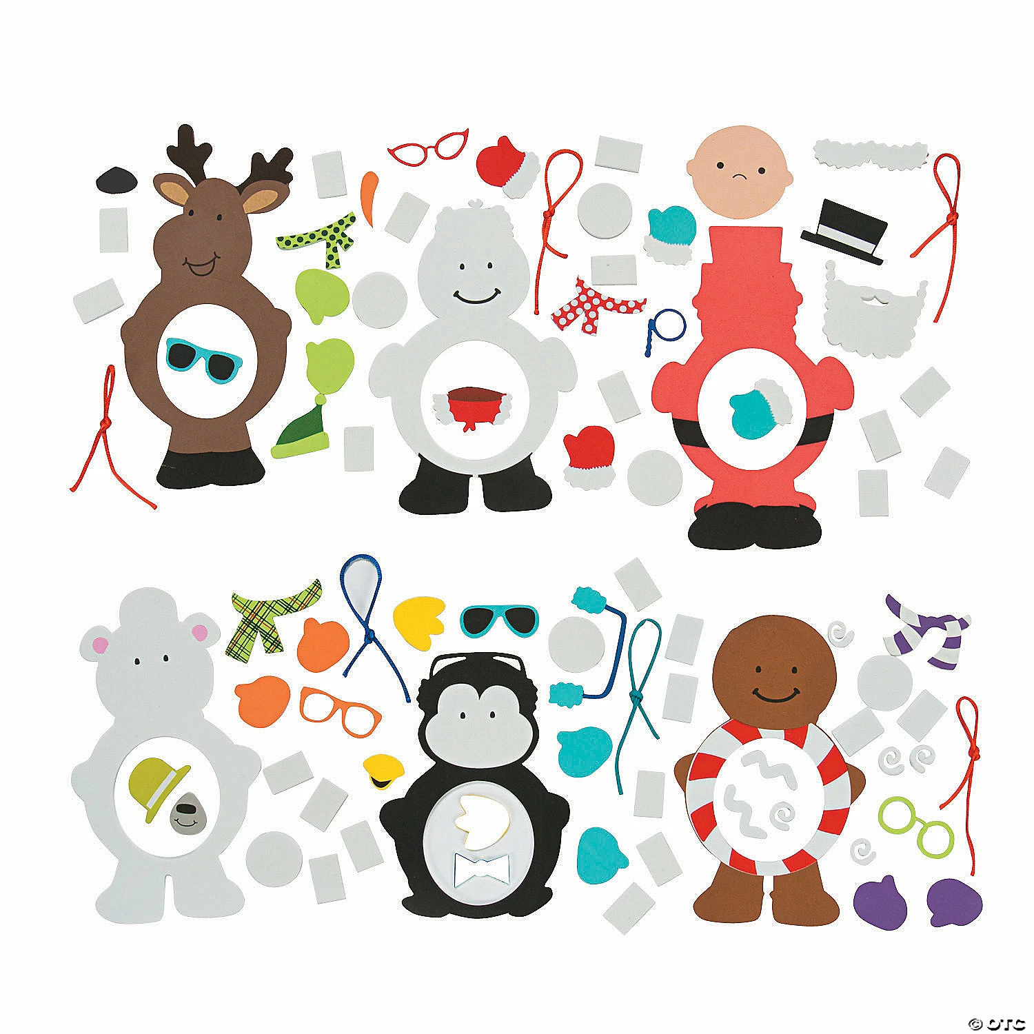 Coupon ๐งจ Silly โ Christmas Character Picture Frame Ornament Craft Kit - Makes 12 ๐ 4 Coupon ๐งจ Silly โ Christmas Character Picture Frame Ornament Craft Kit - Makes 12 ๐ - Image 2