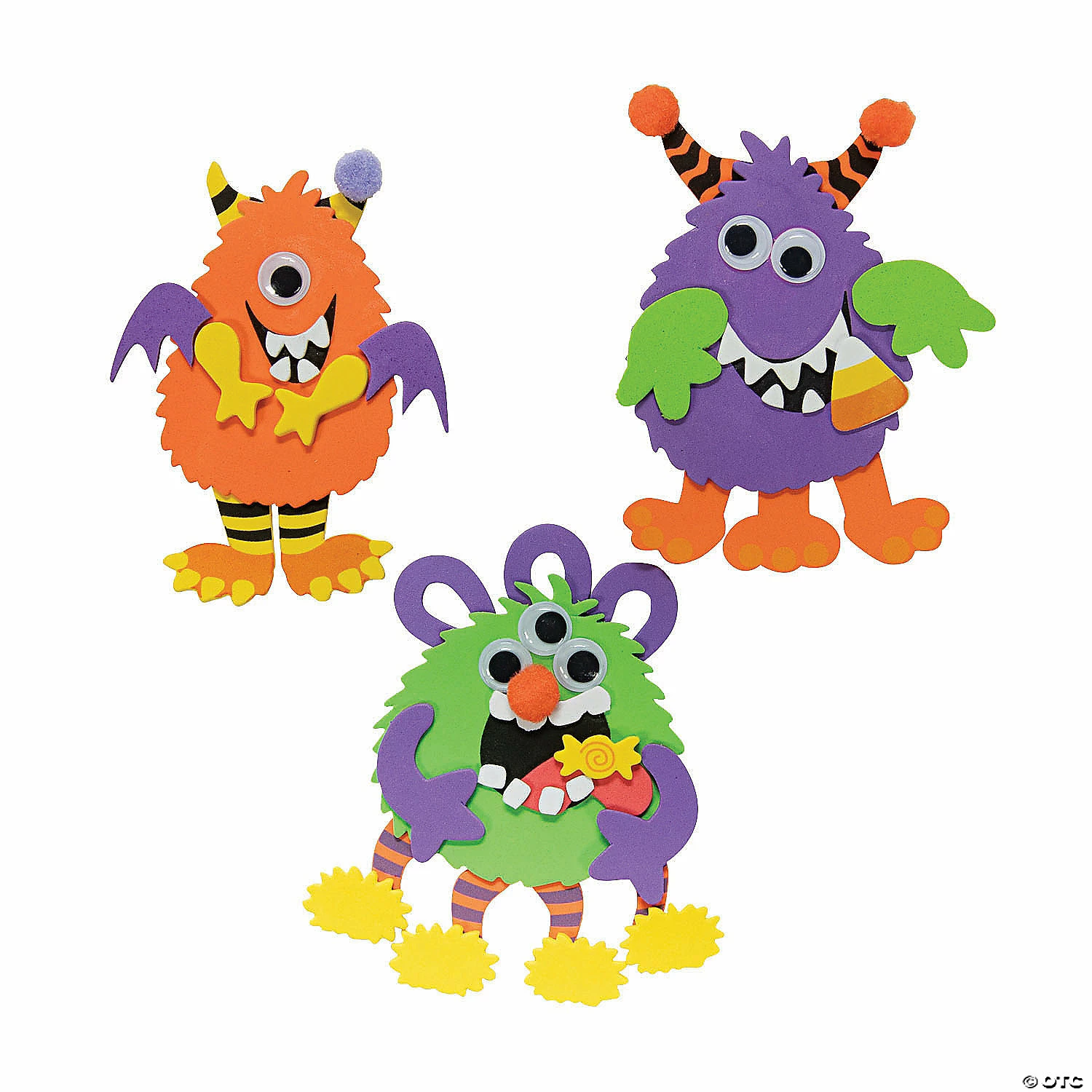 Flash Sale ๐ Silly Monster Magnet Craft Kit - Makes 12 ๐ 3 Flash Sale ๐ Silly Monster Magnet Craft Kit - Makes 12 ๐