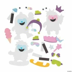 Budget 🧨 Silly Yeti Magnet Craft Kit - Makes 12 🥰 -Boredom Busters Shop silly yeti magnet craft kit makes 1213957326 a01