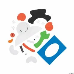 Best deal ❤️ Snowman Picture Frame Magnet Craft Kit - Makes 50 🌟 -Boredom Busters Shop snowman picture frame magnet craft kit makes 5048 7359 a01