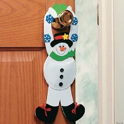 Wholesale 💯 Snowman Pouch Doorknob Hanger Craft Kit - Makes 12 💯