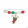 Best Pirce ✔️ Snowman Stocking Beaded Charm Pin Craft Kit - Makes 12 😀 -Boredom Busters Shop snowman stocking beaded charm pin craft kit makes 1248 8378