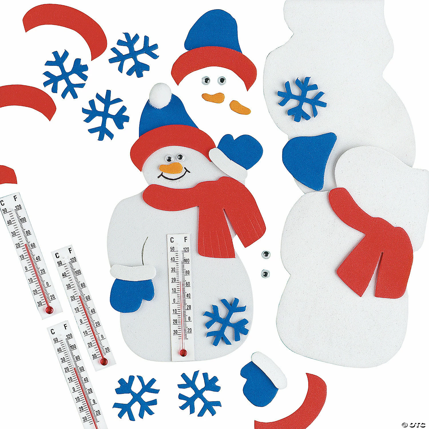Flash Sale ๐ Snowman Thermometer Craft Kit - Makes 12 ๐ 4 Flash Sale ๐ Snowman Thermometer Craft Kit - Makes 12 ๐ - Image 2