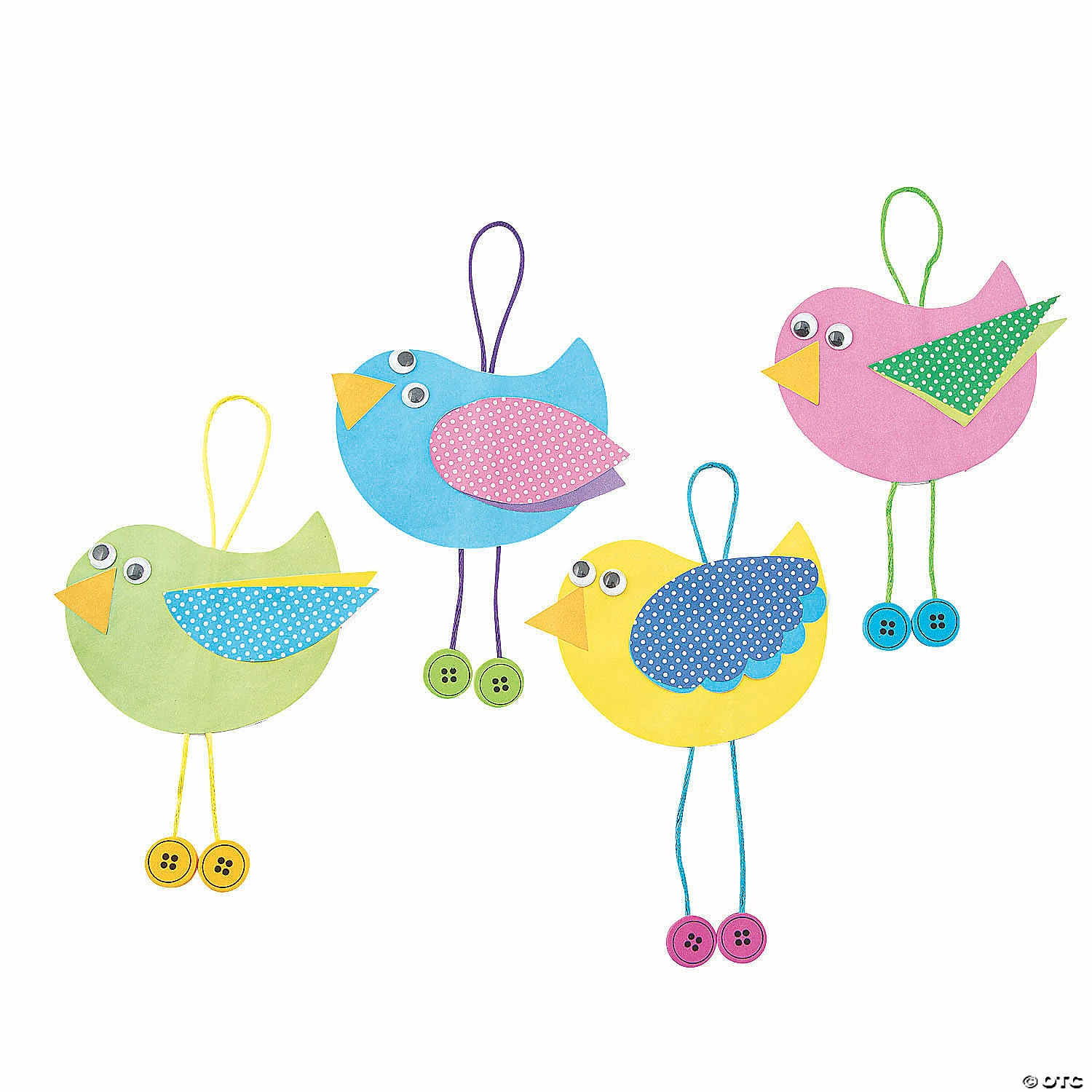 Coupon ๐ Spring Bird Ornament Craft Kit - Makes 12 ๐ 3 Coupon ๐ Spring Bird Ornament Craft Kit - Makes 12 ๐