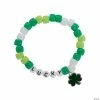 Outlet 👏 St. Patrick’s Day Beaded Bracelet Craft Kit - Makes 12 👏 -Boredom Busters Shop st patrick s day beaded bracelet craft kit makes 1213962546