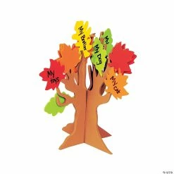Discount 😀 Standing Tree of Thanks Craft Kit - Makes 12 🧨