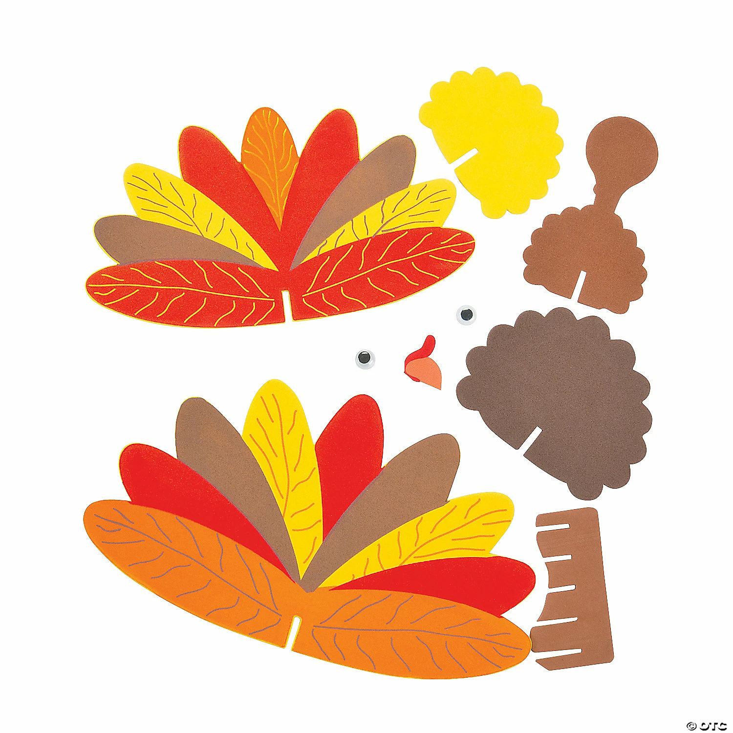 Best Pirce π Standing Turkey Craft Kit - Makes 12 π 4 Best Pirce π Standing Turkey Craft Kit - Makes 12 π - Image 2