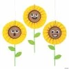 Hot Sale 🧨 Sunflower Hanging Paper Fan Craft Kit - Makes 12 🌟 -Boredom Busters Shop sunflower hanging paper fan craft kit makes 1213950256