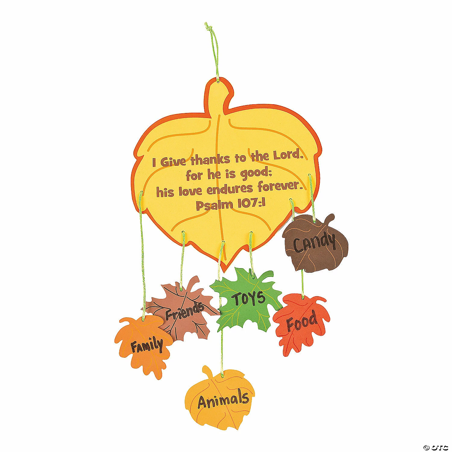 Outlet โจ Thankful Leaves Mobile Craft Kit - Makes 12 ๐ 3 Outlet โจ Thankful Leaves Mobile Craft Kit - Makes 12 ๐