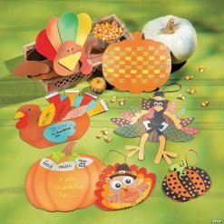New 💯 Thankful Pumpkin Craft Kit - Makes 12 👏 -Boredom Busters Shop thankful pumpkin craft kit makes 1213658985 a02