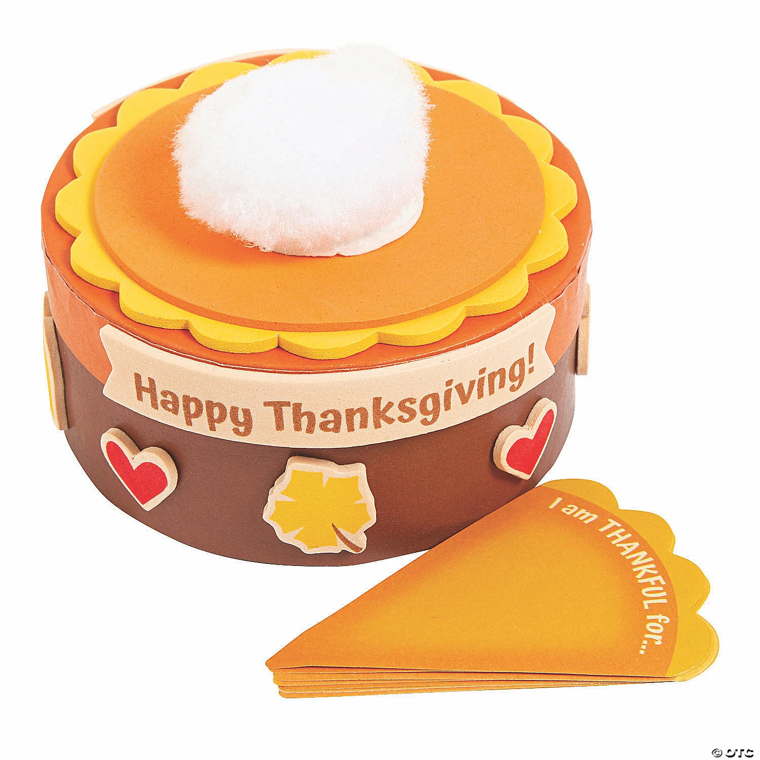 Cheap 🎁 Thankful Pumpkin Pie Box Craft Kit - Makes 12 🎉 3 Cheap 🎁 Thankful Pumpkin Pie Box Craft Kit - Makes 12 🎉
