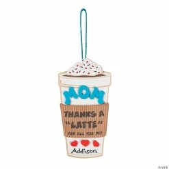 Best Sale 👏 Thanks A Latte Mom Sign Craft Kit- Makes 12 💯