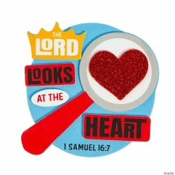 Deals ⌛ The Lord Looks at the Heart Magnet Craft Kit - Makes 12 👍
