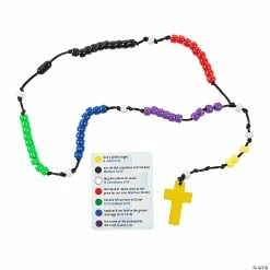 Hot Sale 😍 The Salvation Story Rosary Craft Kit - Makes 12 😀