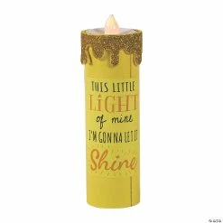 Flash Sale π This Little Light of Mine Craft Roll Tea Light Craft Kit - Makes 12 π€©