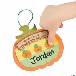 Best Pirce 🎉 Thumbprint Pumpkin Patch Craft Kit - Makes 12 ⭐ -Boredom Busters Shop thumbprint pumpkin patch craft kit makes 1248 8221 a02