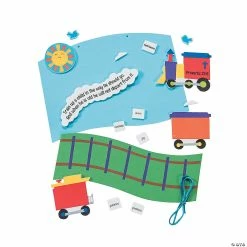 Cheapest ⭐ Train Up a Child Sign Craft Kit- Makes 12 👍 -Boredom Busters Shop train up a child sign craft kit makes 1213786075 a01