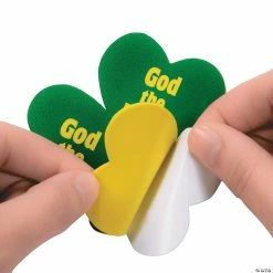 Budget 🔥 Trinity Shamrock Cross Sign Craft Kit- Makes 12 🤩 -Boredom Busters Shop trinity shamrock cross sign craft kit makes 1213720531 a02