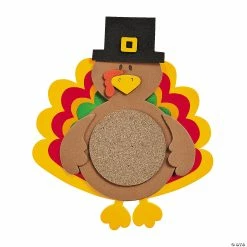 Wholesale π Turkey Coaster Craft Kit - Makes 12 π