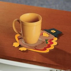 Wholesale 🎉 Turkey Coaster Craft Kit - Makes 12 🌟 -Boredom Busters Shop turkey coaster craft kit makes 1248 5362b a03