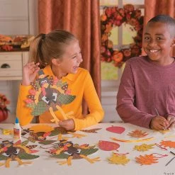 Best Sale 👏 Turkey Craft Kit - Makes 12 ✨ -Boredom Busters Shop turkey craft kit makes 1248 7079 a03