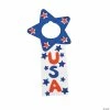 Outlet 🎁 USA Doorknob Hanger Craft Kit - Makes 12 🎁 -Boredom Busters Shop usa doorknob hanger craft kit makes 1248 2407a