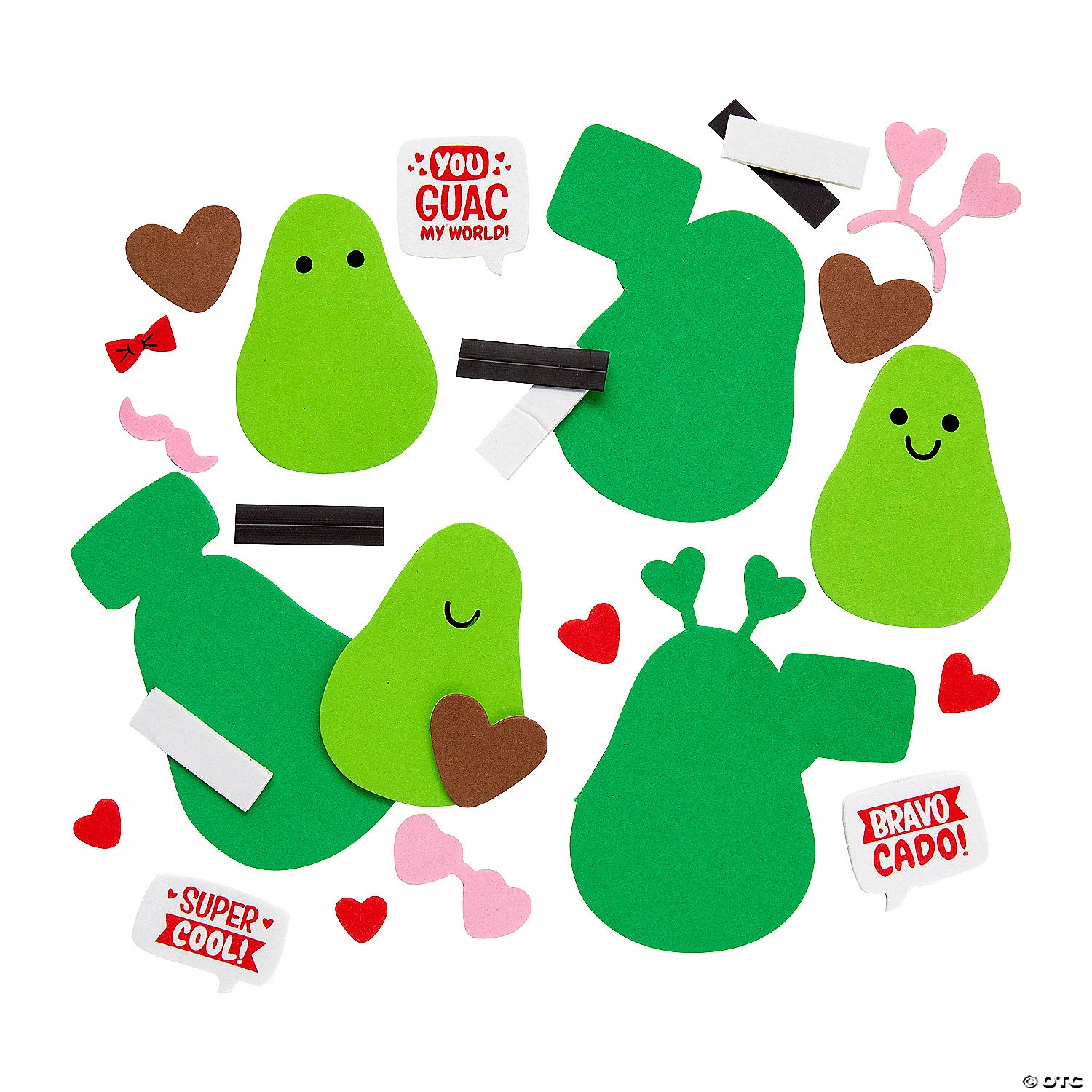 Promo βοΈ Valentine Avocado Magnet Craft Kit - Makes 12 π― 5 Promo βοΈ Valentine Avocado Magnet Craft Kit - Makes 12 π― - Image 3