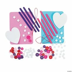 Flash Sale βοΈ Valentine Button Frame Craft Kit- Makes 12 π 6 Flash Sale βοΈ Valentine Button Frame Craft Kit- Makes 12 π -Boredom Busters Shop valentine button frame craft kit makes 1213821134 a01