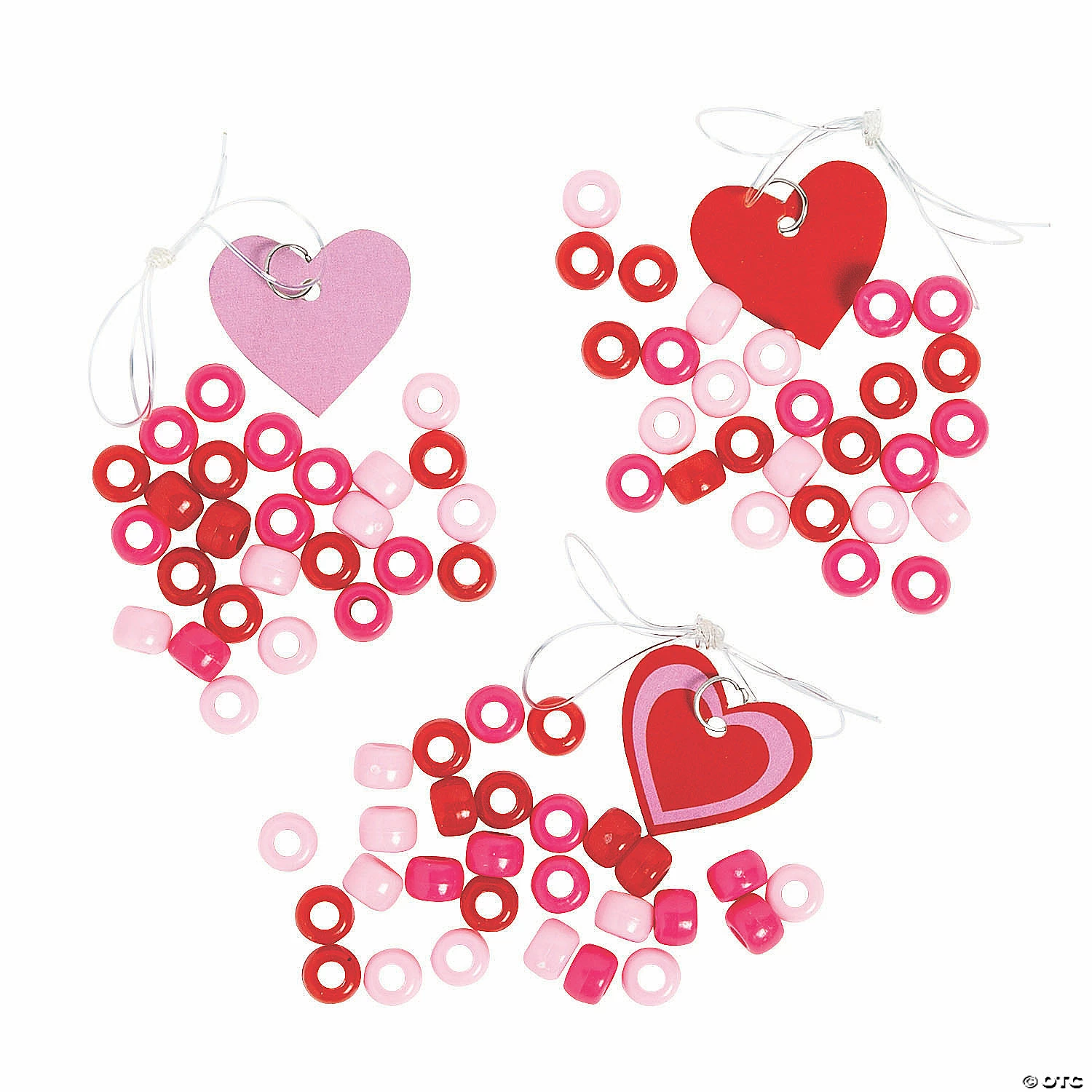 Deals π Valentine Charm Beaded Bracelet Craft Kit - Makes 12 β 4 Deals π Valentine Charm Beaded Bracelet Craft Kit - Makes 12 β - Image 2