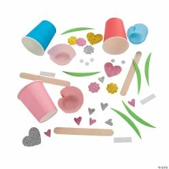Wholesale 🥰 Valentine Cupcake Flower Craft Kit - Makes 12 🧨 6 Wholesale 🥰 Valentine Cupcake Flower Craft Kit - Makes 12 🧨 -Boredom Busters Shop valentine cupcake flower craft kit makes 1213962632 a01