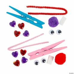Outlet 💯 Valentine Dragonfly Clothespin Craft Kit - Makes 12 😀 -Boredom Busters Shop valentine dragonfly clothespin craft kit makes 1213962617 a01