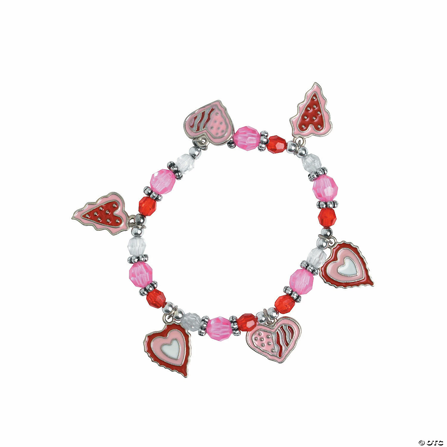 Cheap โญ Valentine Heart Charm Bracelet Craft Kit - Makes 12 ๐ 3 Cheap โญ Valentine Heart Charm Bracelet Craft Kit - Makes 12 ๐