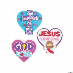 Promo 🔥 Valentine Inspirational Heart Magnet Craft Kit - Makes 12 🎉