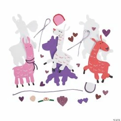 Coupon 🎉 Valentine Llama Ornament Craft Kit - Makes 12 🧨 -Boredom Busters Shop valentine llama ornament craft kit makes 1213933777 a01