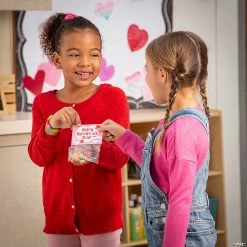 Wholesale 🤩 Valentine’s Day Exchange Beaded Bracelet Craft Kit - Makes 24 🎉 -Boredom Busters Shop valentine s day exchange beaded bracelet craft kit makes 2413962594 a04