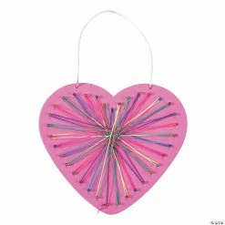 Best Pirce 🛒 Valentine String Art Craft Kit- Makes 12 ⭐