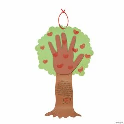 Coupon 😍 Valentine Tree Thumbprint Poem Craft Kit- Makes 12 😀