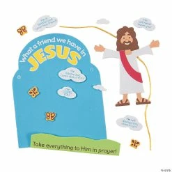 Coupon 😍 What a Friend We Have In Jesus Craft Kit - Makes 12 🌟 -Boredom Busters Shop what a friend we have in jesus craft kit makes 1213820388 a01