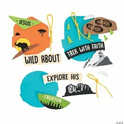 New 🥰 Wild Encounters VBS Ornament Craft Kit - Makes 12 ⌛ -Boredom Busters Shop wild encounters vbs ornament craft kit makes 1213829199 a01