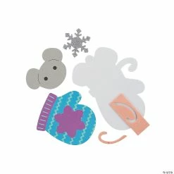 Boredom Busters Shop -Boredom Busters Shop winter mouse in mitten ornament craft kit makes 1213752776 a01
