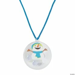 Best reviews of π Winter Snow Globe Necklace Craft Kit - Makes 12 π₯°