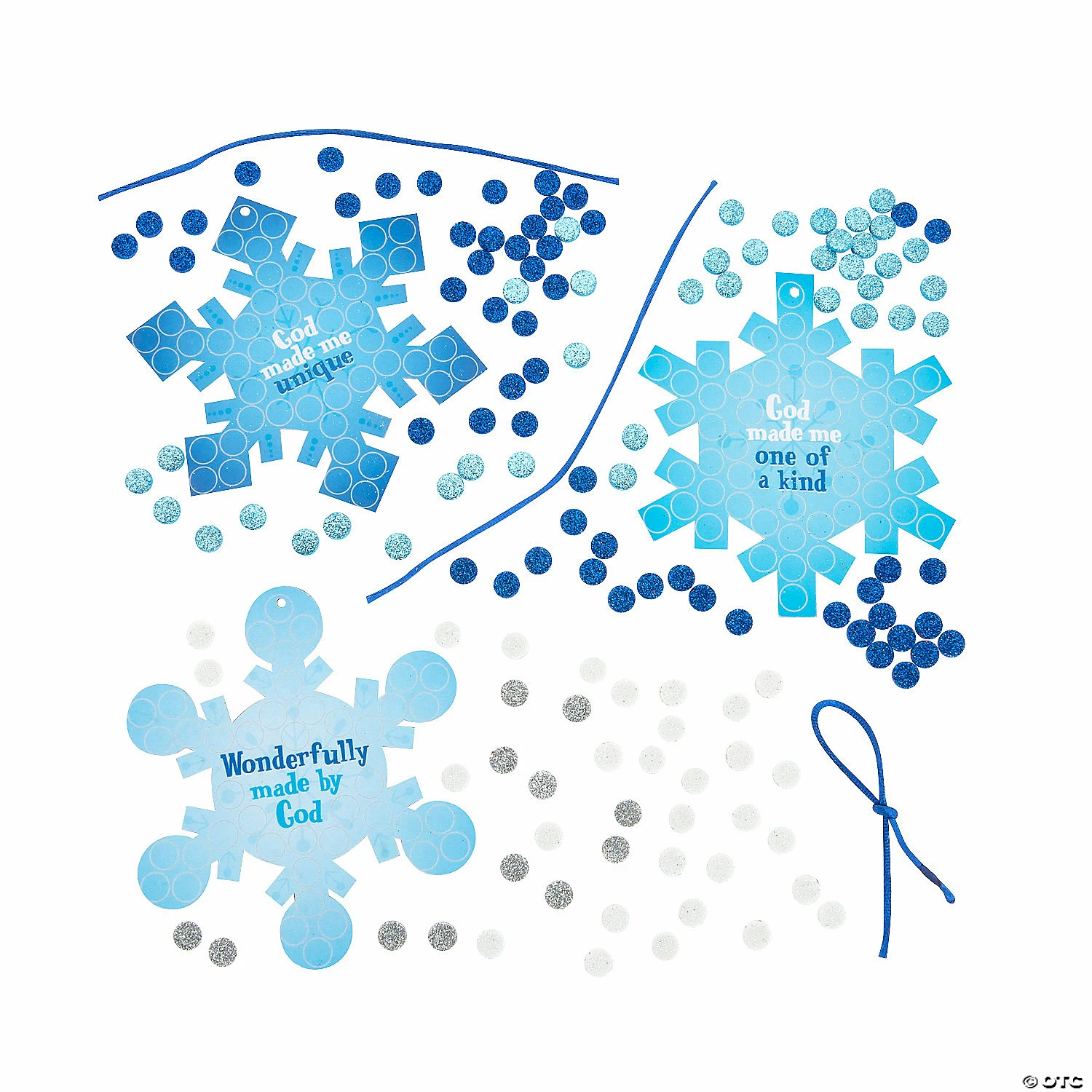 Wholesale โ๏ธ Winter Snowflake Faith Craft Kit - Makes 12 ๐ 4 Wholesale โ๏ธ Winter Snowflake Faith Craft Kit - Makes 12 ๐ - Image 2