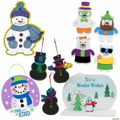 Best deal 😍 Wonderful Winter Craft Kit Assortment - Makes 72 ✔️