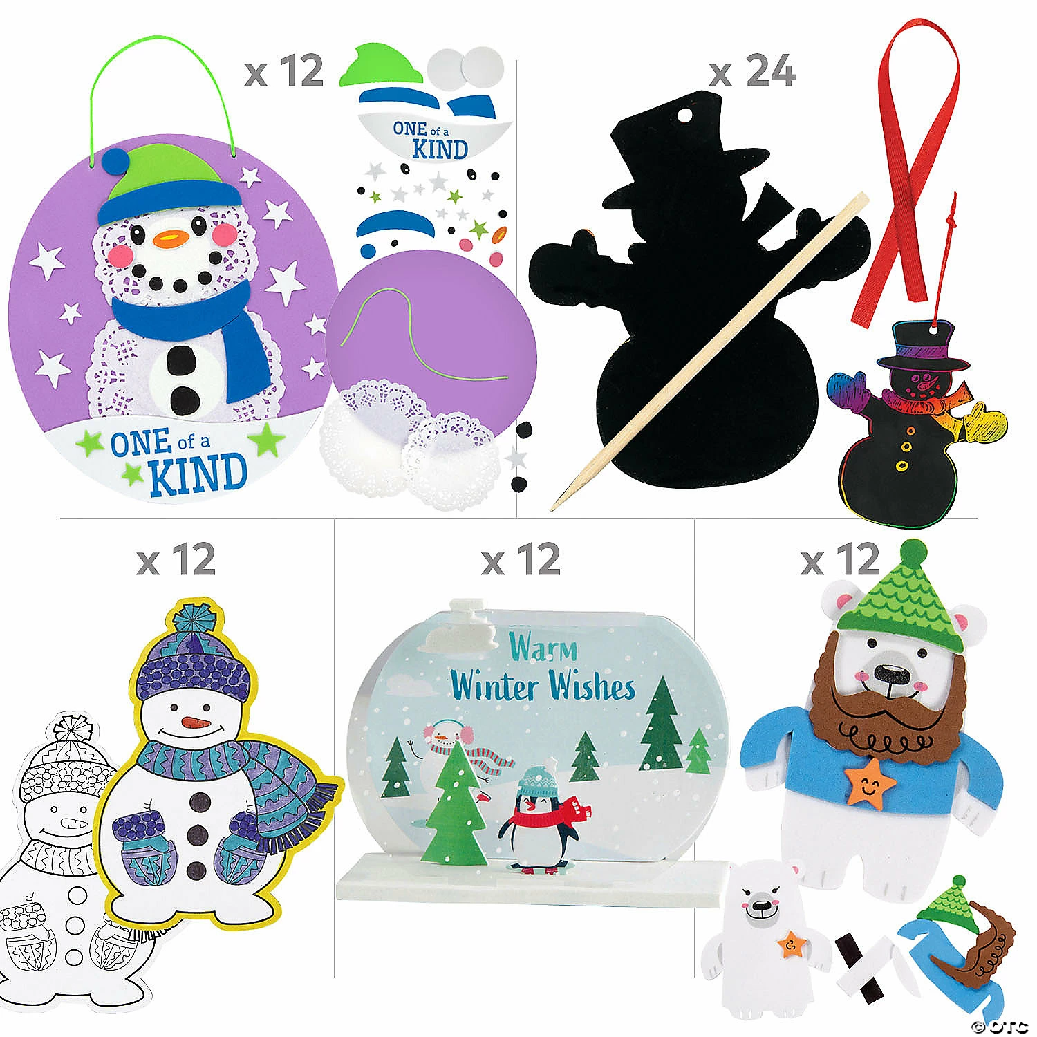 Best deal π Wonderful Winter Craft Kit Assortment - Makes 72 βοΈ 4 Best deal π Wonderful Winter Craft Kit Assortment - Makes 72 βοΈ - Image 2