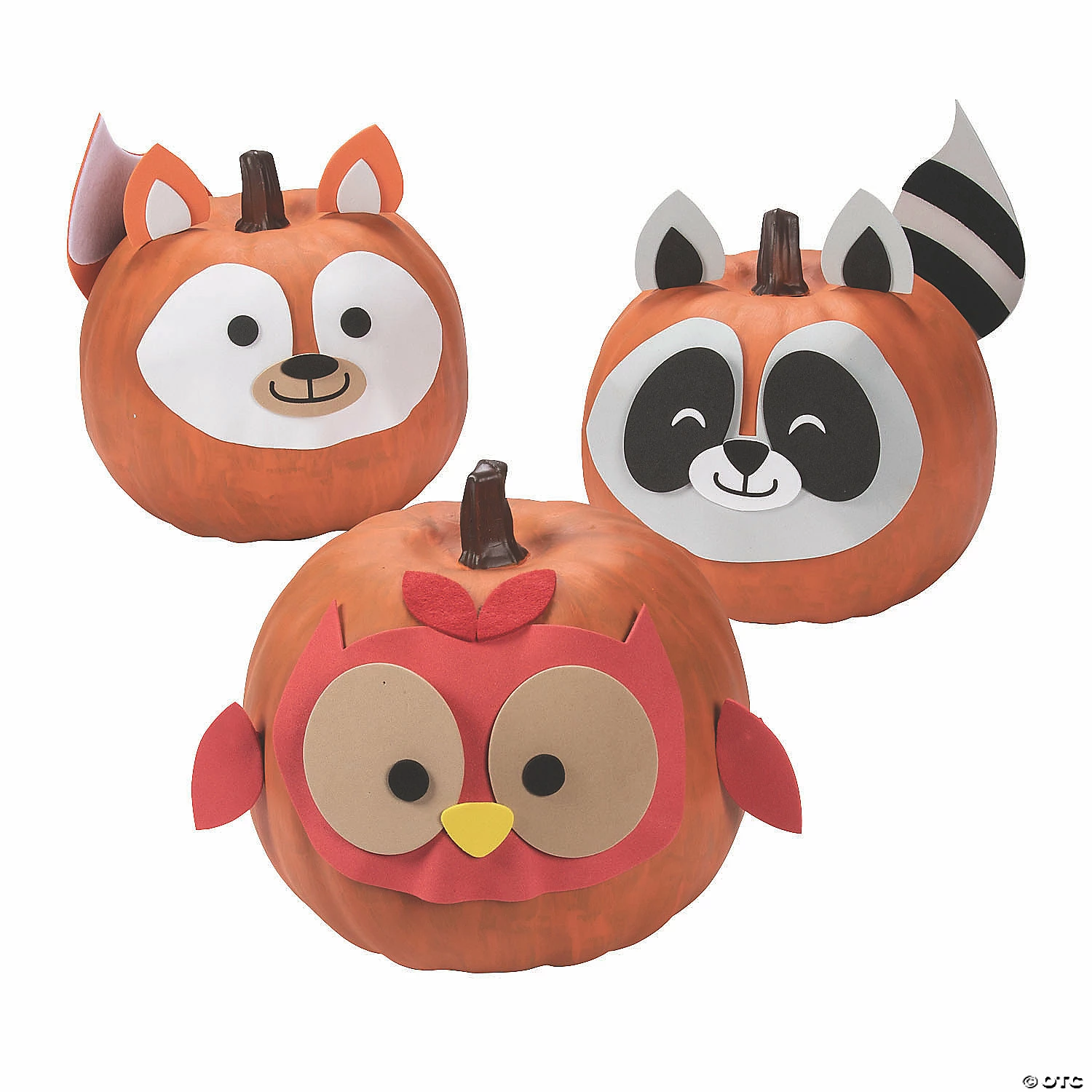 New β¨ Woodland Animal Pumpkin Decorating Craft Kit - Makes 6 π₯ 3 New β¨ Woodland Animal Pumpkin Decorating Craft Kit - Makes 6 π₯